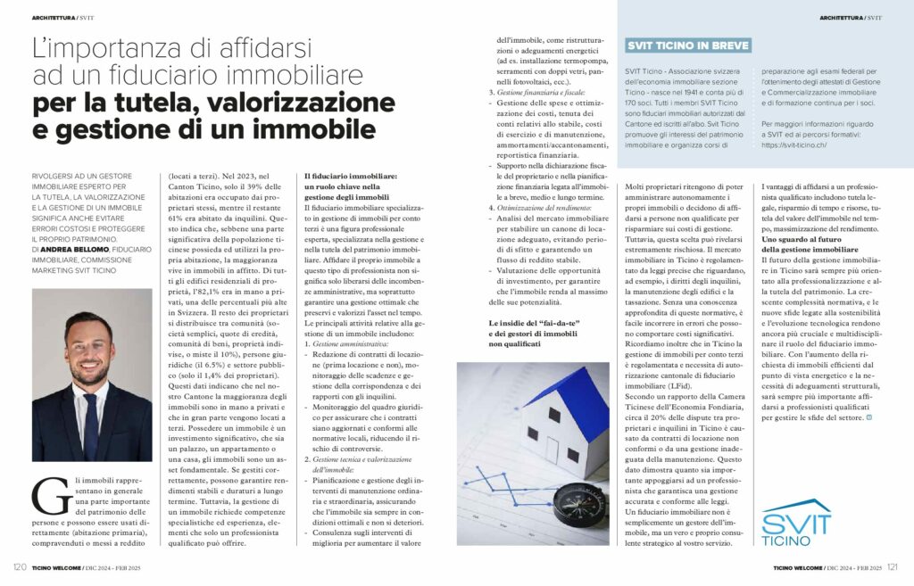 Anteprima: Il fiduciario immobiliare: tutela, valorizzazione e gestione