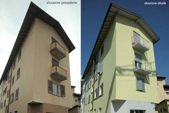 Ristrutturazione Palazzina a Magliaso